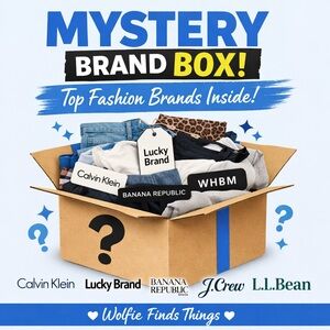 Mystery Brand Box - Assorted Fashion Finds Casual Tops (Ladies Medium)